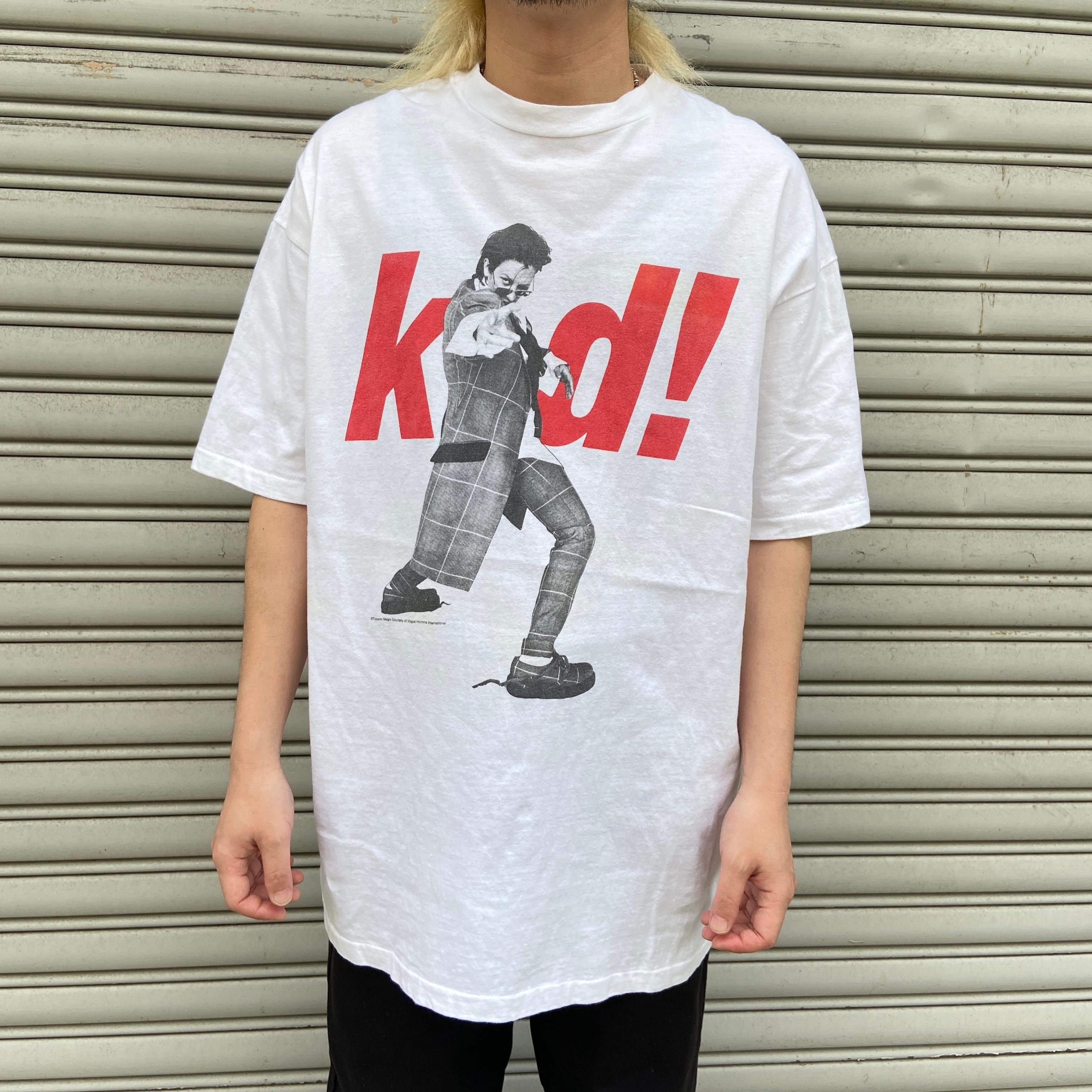 90s VOGUE×KD LANG フォトプリントTシャツ ヘインズ XL | 古着屋 Uan