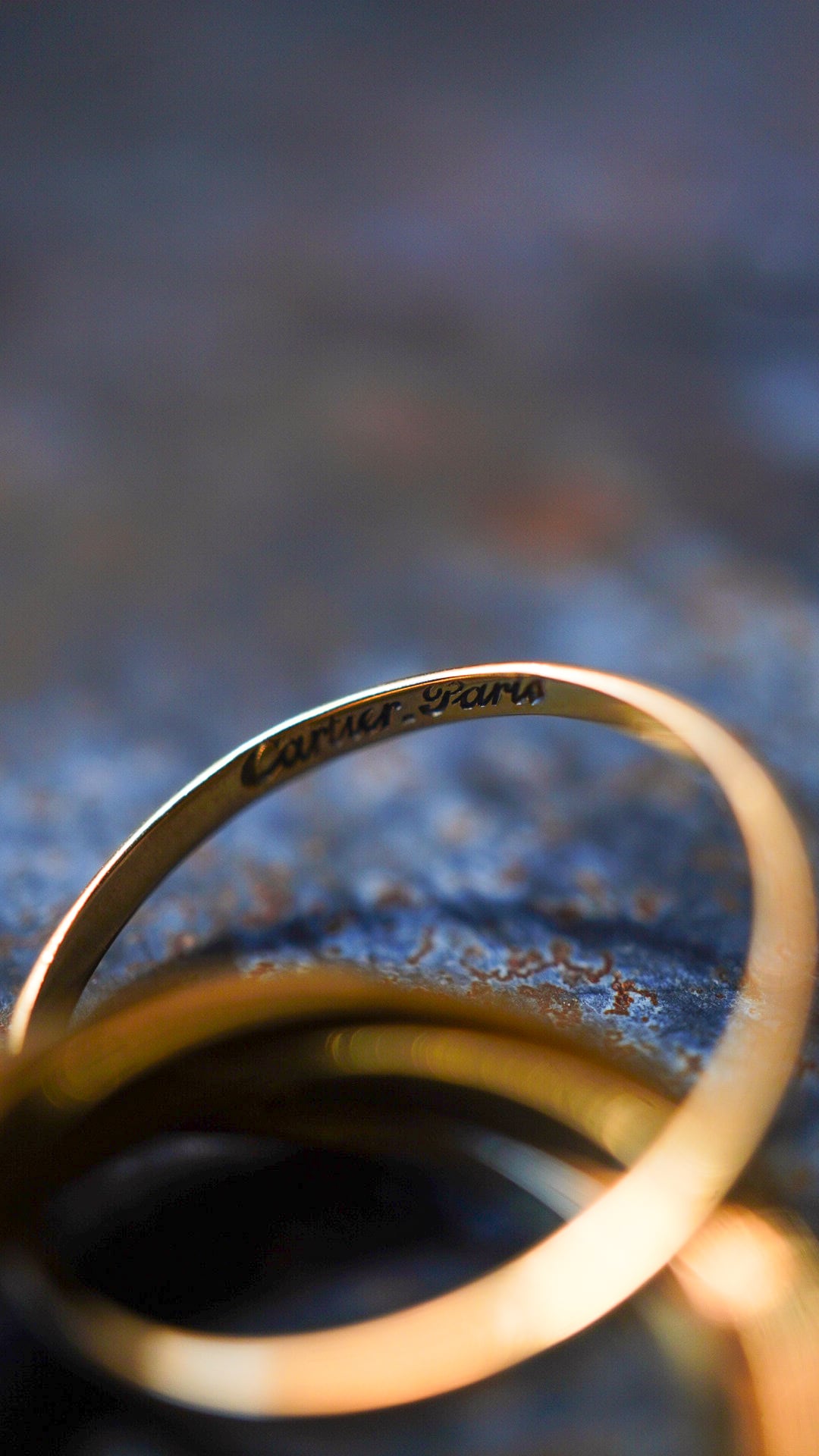 1970-1980s】CARTIER カルティエ トリニティ 7連 リング《K18 YG WG PG