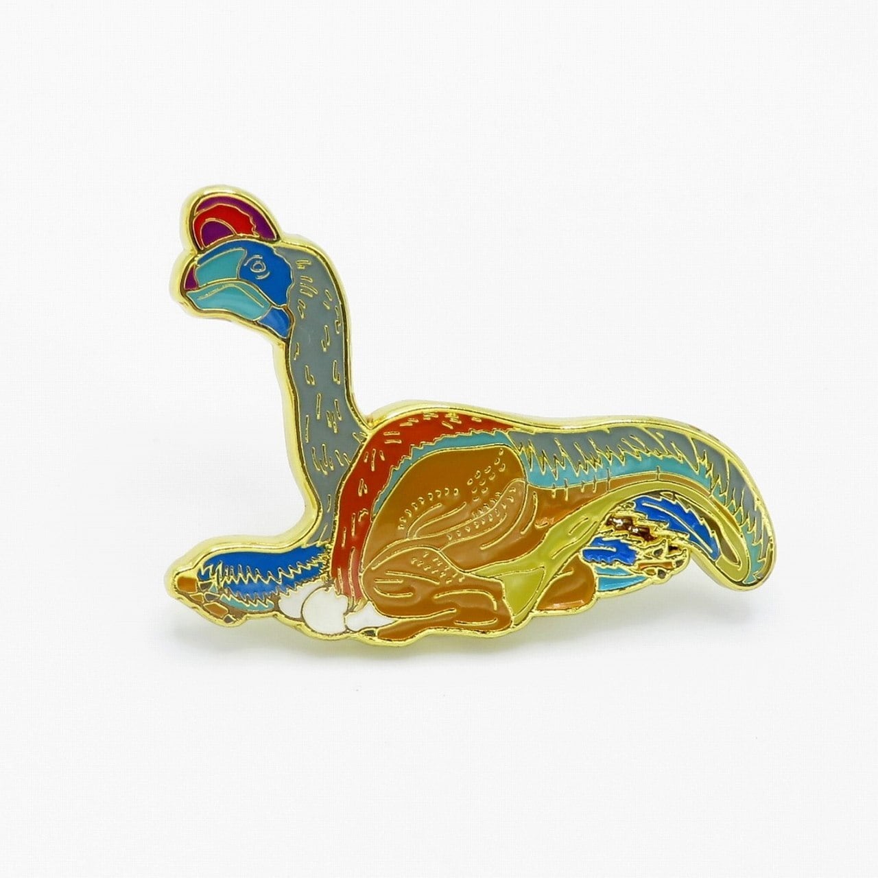 ◆人気アリババ野球◆非売品/オリ・パラピンバッジ 恐竜 ピンバッジ オビラプトル D-015 | 福井勝山お土産オンラインショップ