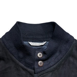 Made in Italy fade black nubuck valstar jacket