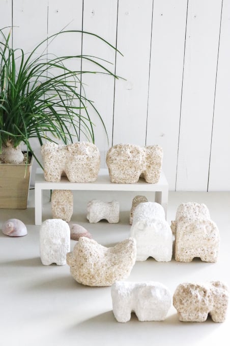 石獅子 シーサー 若山大地