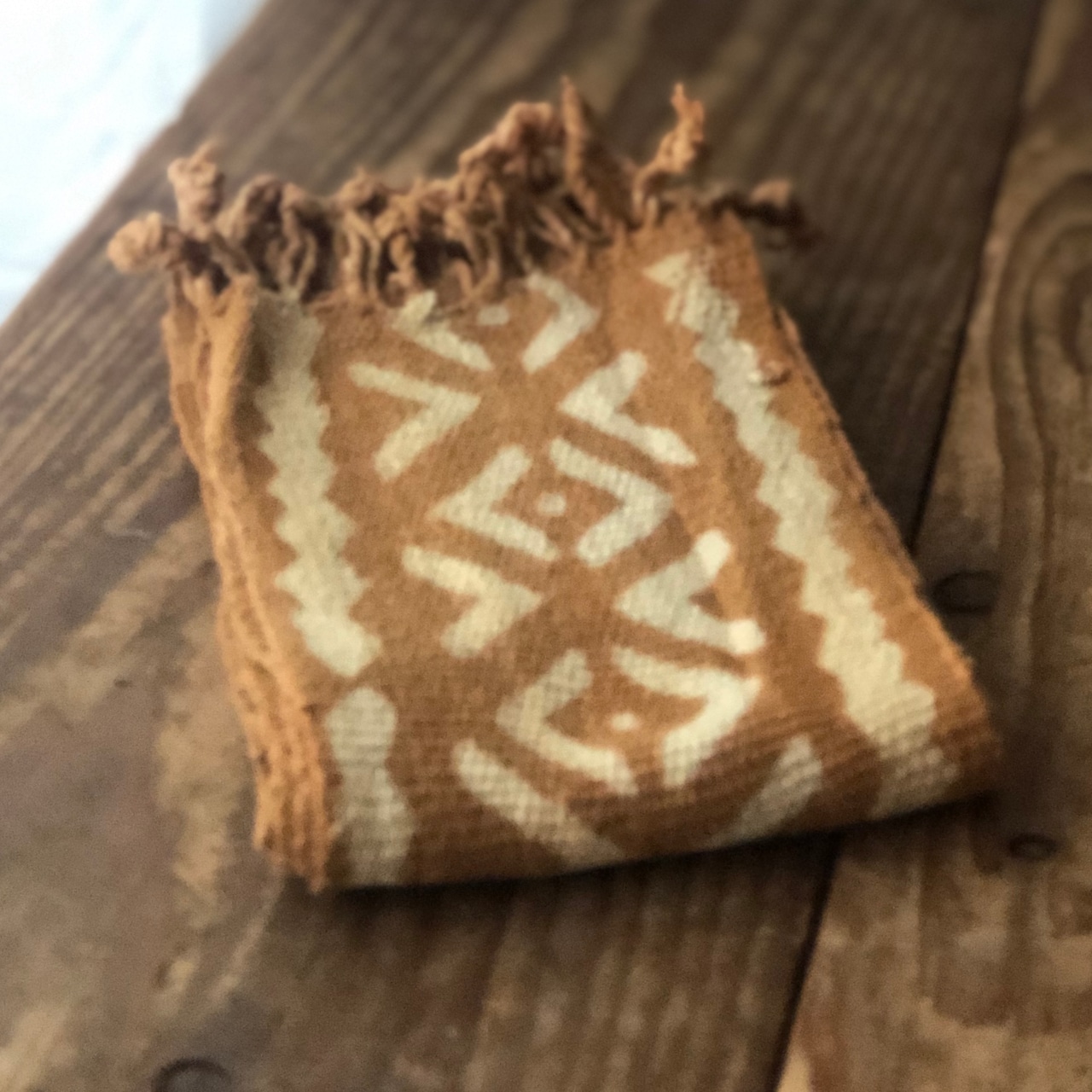 《No.004》ボゴランベルト 黄 泥染め 幅約14×長さ約155cm ※今回に入荷分は画像12-20枚目