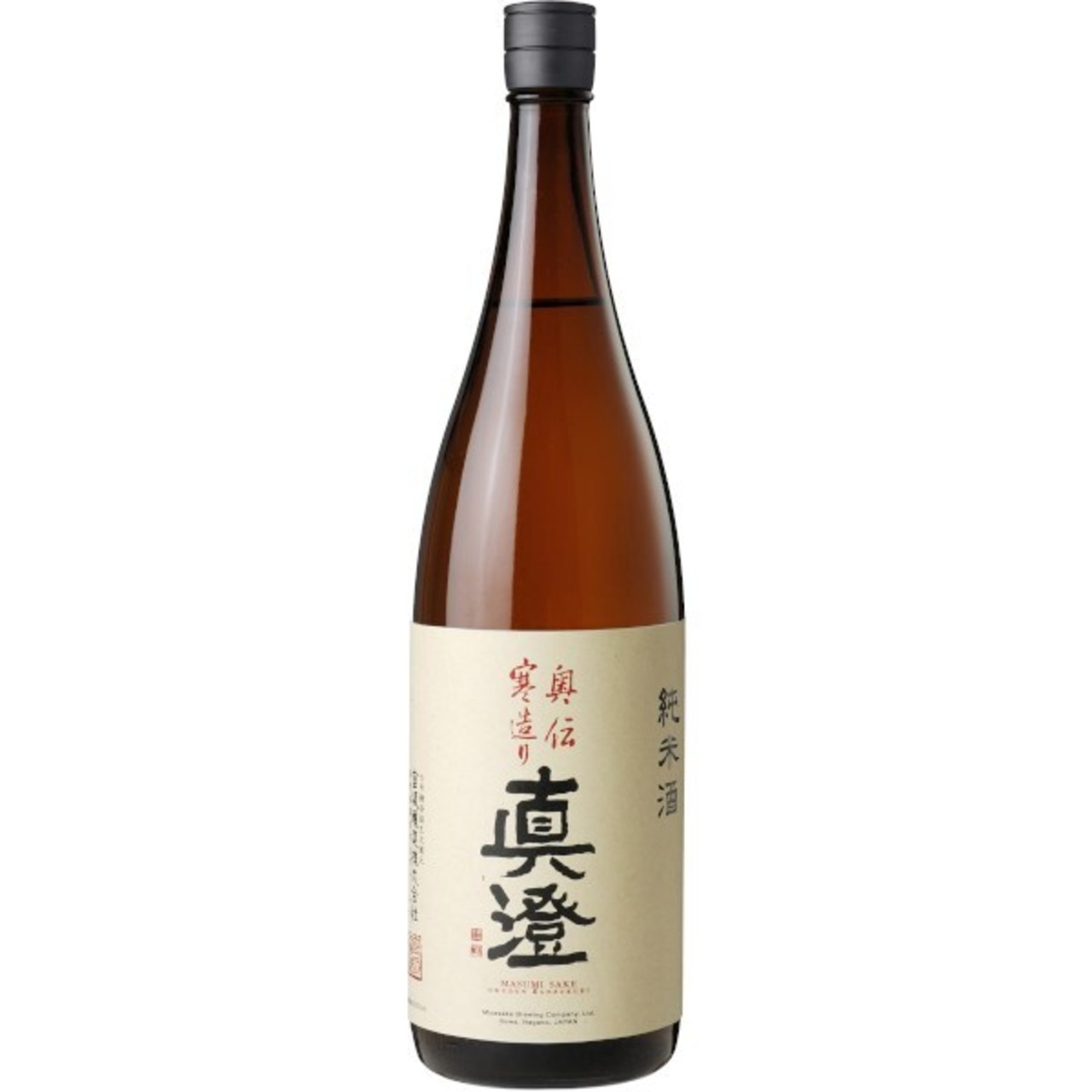 真澄　純米酒　奥伝寒造り　1.8L