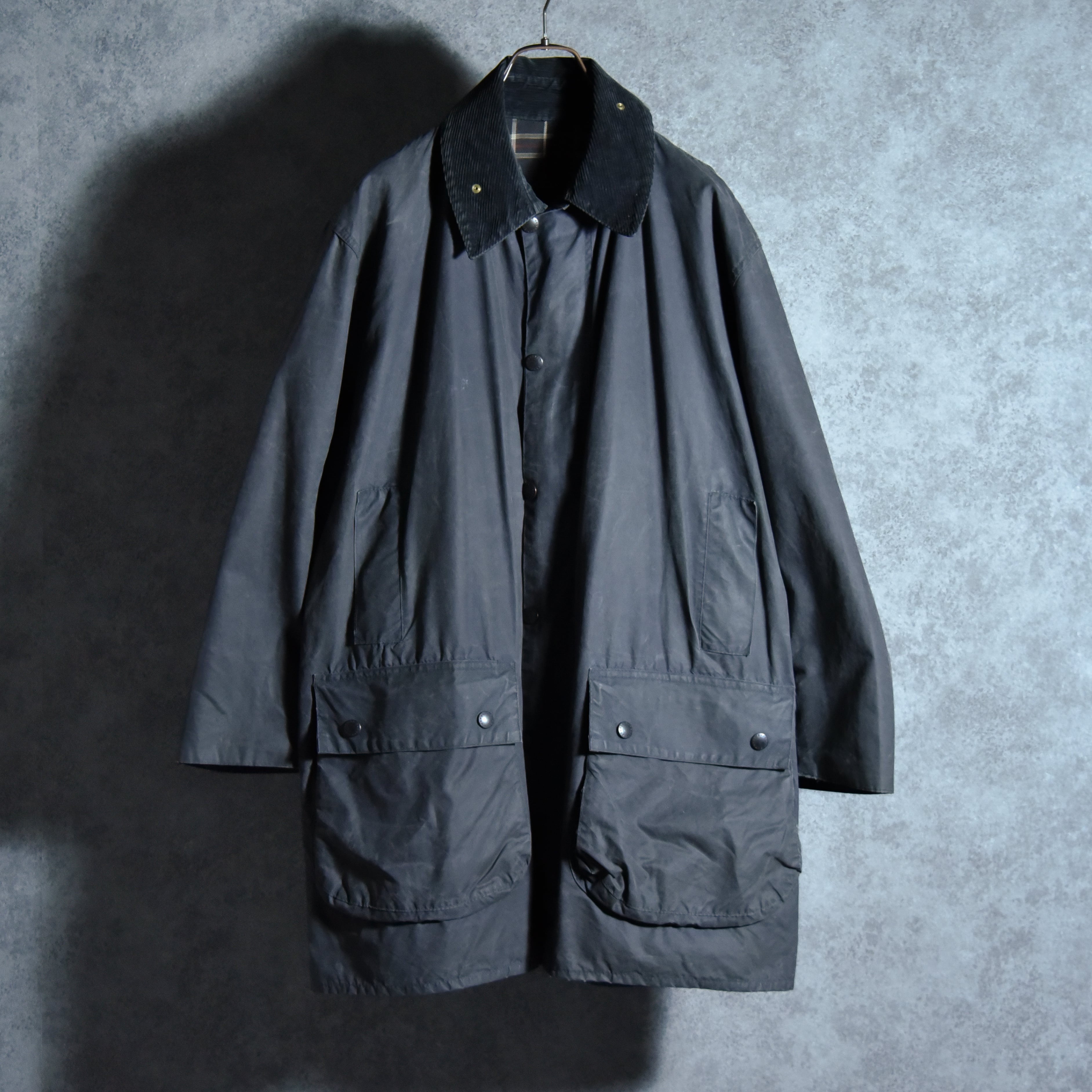 92年製Barbour BORDER バブアー ボーダー 3ワラント 期間限定~2026/1/4】90s Barbour BORDER バブアー ボーダー 3ワラント