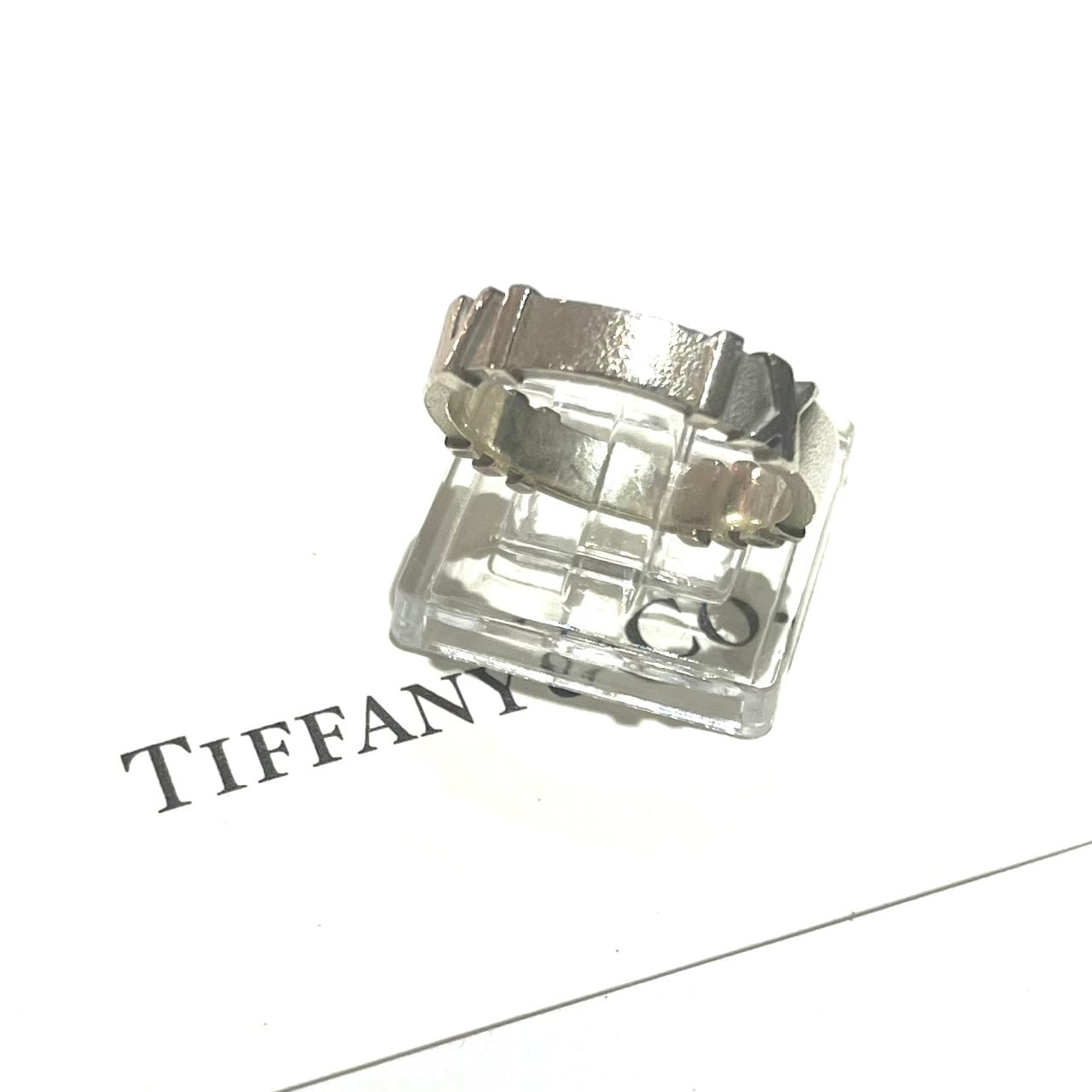 TIFFANY&CO】【16.5号】2509 ティファニーアトラスリング 指輪 2006年