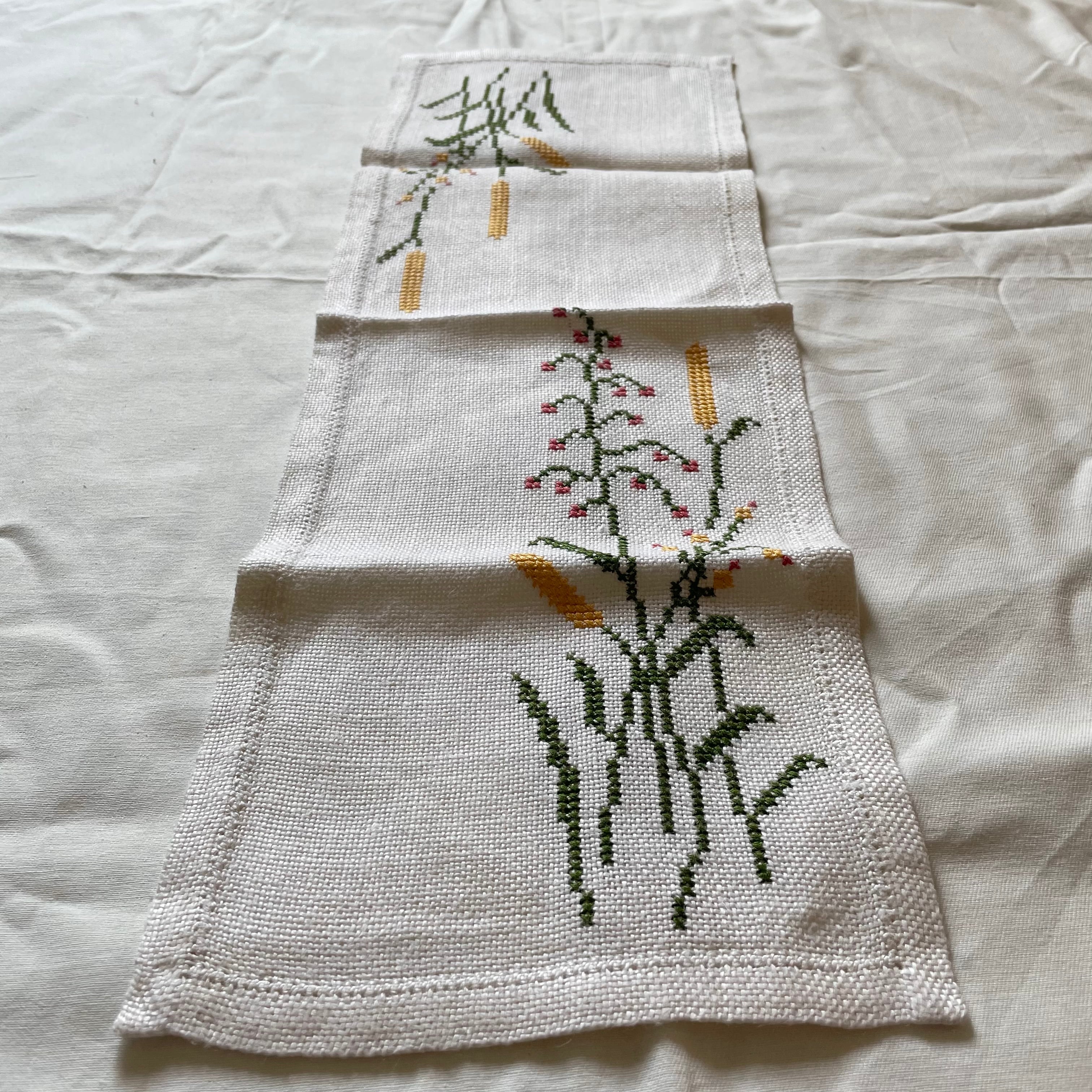 クロスステッチの刺繍布