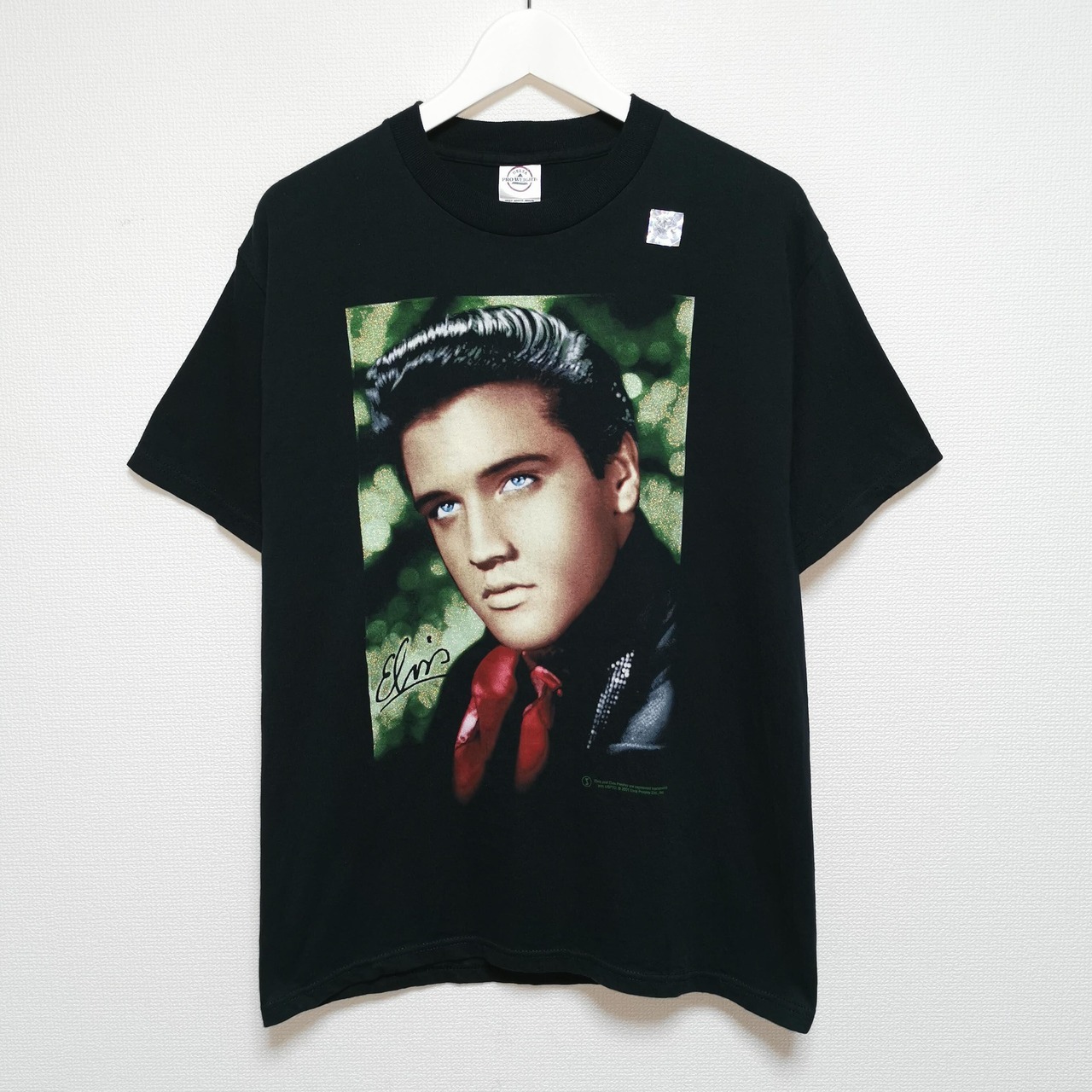 送料無料 M 00s エルヴィスプレスリー Elvis Presley Tシャツ USA製 