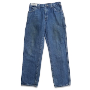 古着 ディッキーズ Dickies ワーク デニム ペインターパンツ デニムパンツ 表記：W34L32　gd408665n w60303