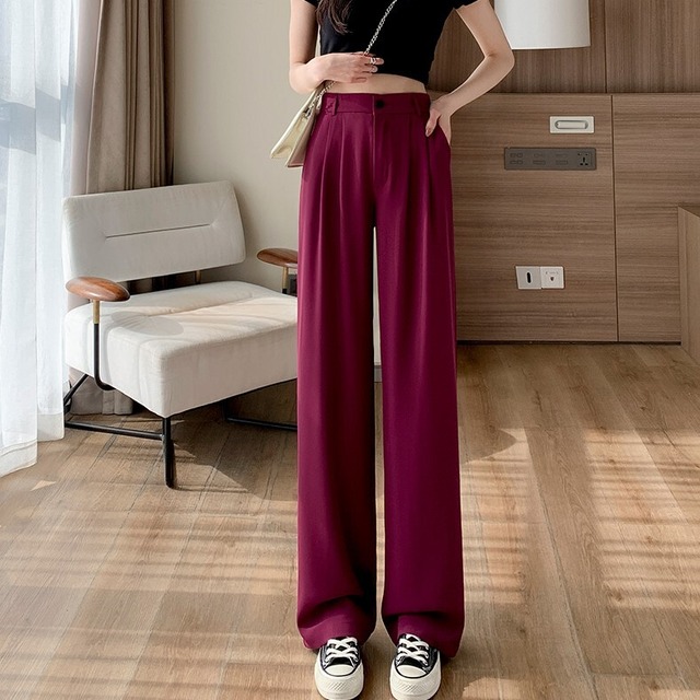 パンツ レディース ワイドパンツ ストレート ボトムス ズボン タック スラックス ワイド 体型カバー 美脚 冷感素材 楽ちん こなれ感 ラフ カジュアル スタイルアップ 大人可愛い 大人女子 きれいめ シンプル おしゃれ ナチュラル 着やせ 韓国風 クール 送料無料 抜け感 上品 OL ママ ガーリー キュート レトロ ゆったり ラフ ファッション コーデ 定番 インスタ映え 大人っぽ デート お出かけ 女子会 休日 散歩 イベント 旅行 XS S M L XL 2XL 10代 20代 30代 40代