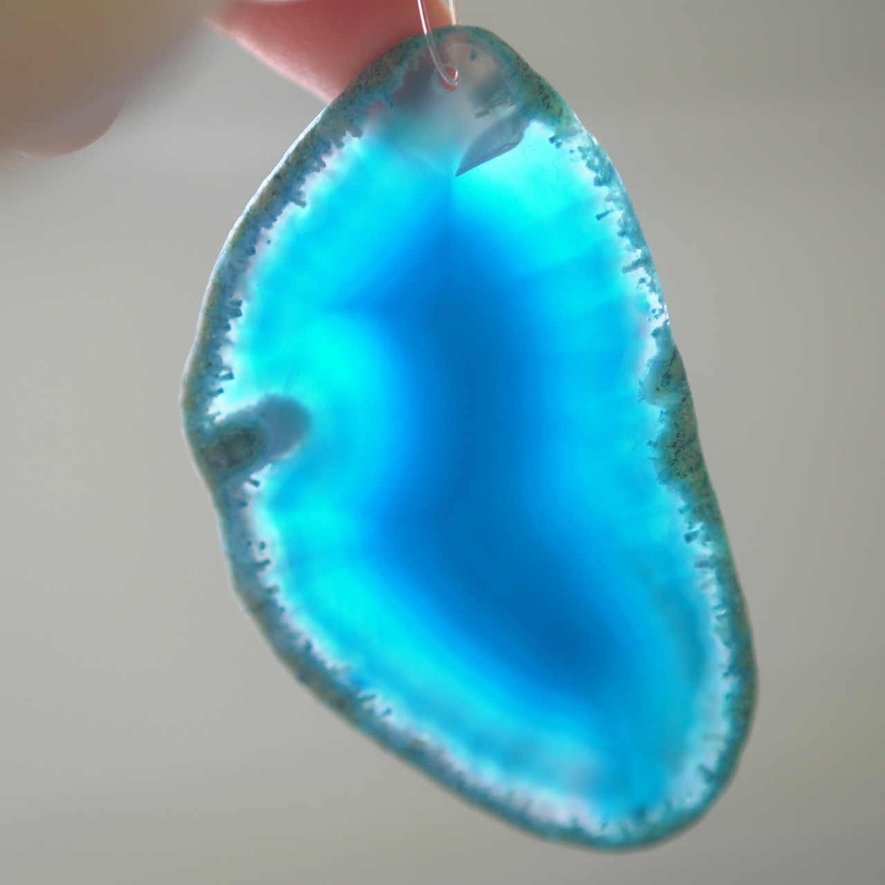 Summer Rain 02 - アゲートヒーリングチャイム / Agate Sun Catcher Wind Chime 812