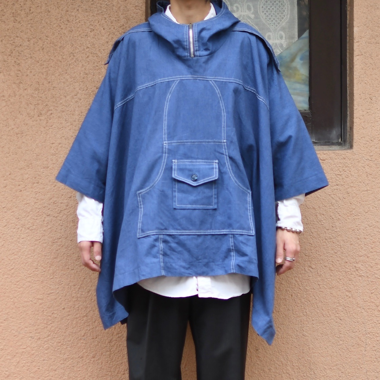design denim poncho