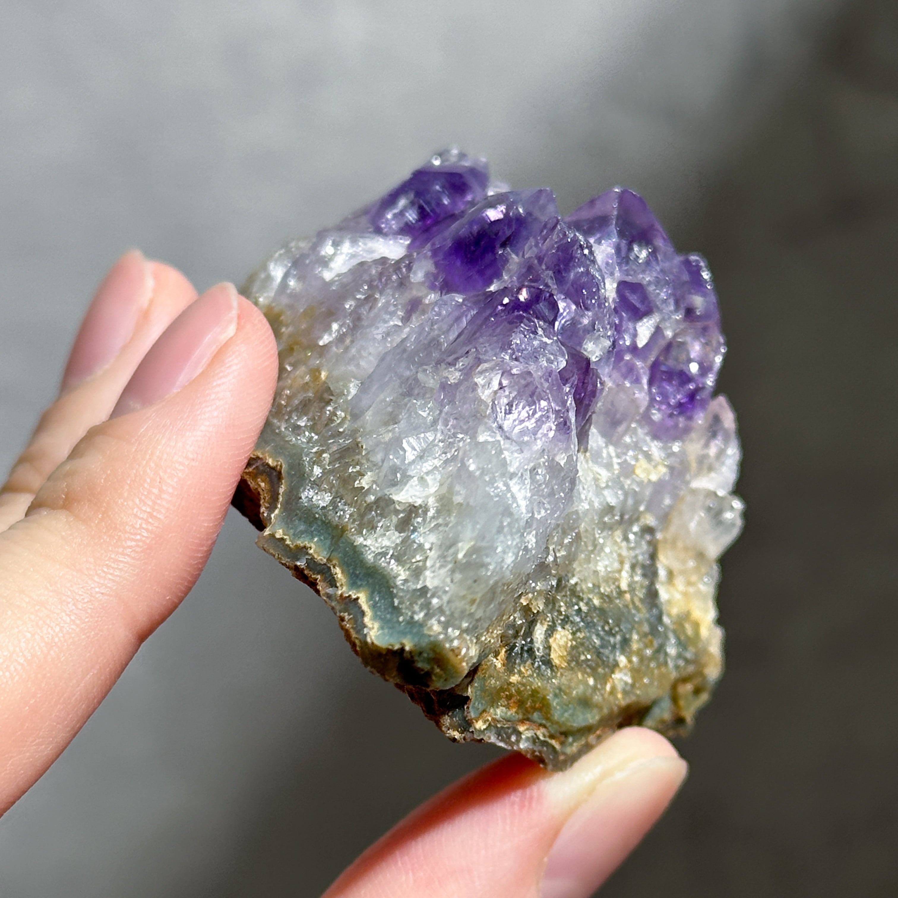 ①最高品質 ウルグアイ産アメジストスティラクタイト 放射状鍾乳原石コレクション ①最高品質 ウルグアイ産アメジストスティラクタイト 放射状鍾乳