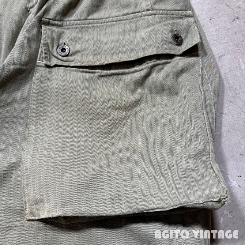 SPECIAL!! 40's U.S.MARINE CORPS P-44 HBT TROUSERS 