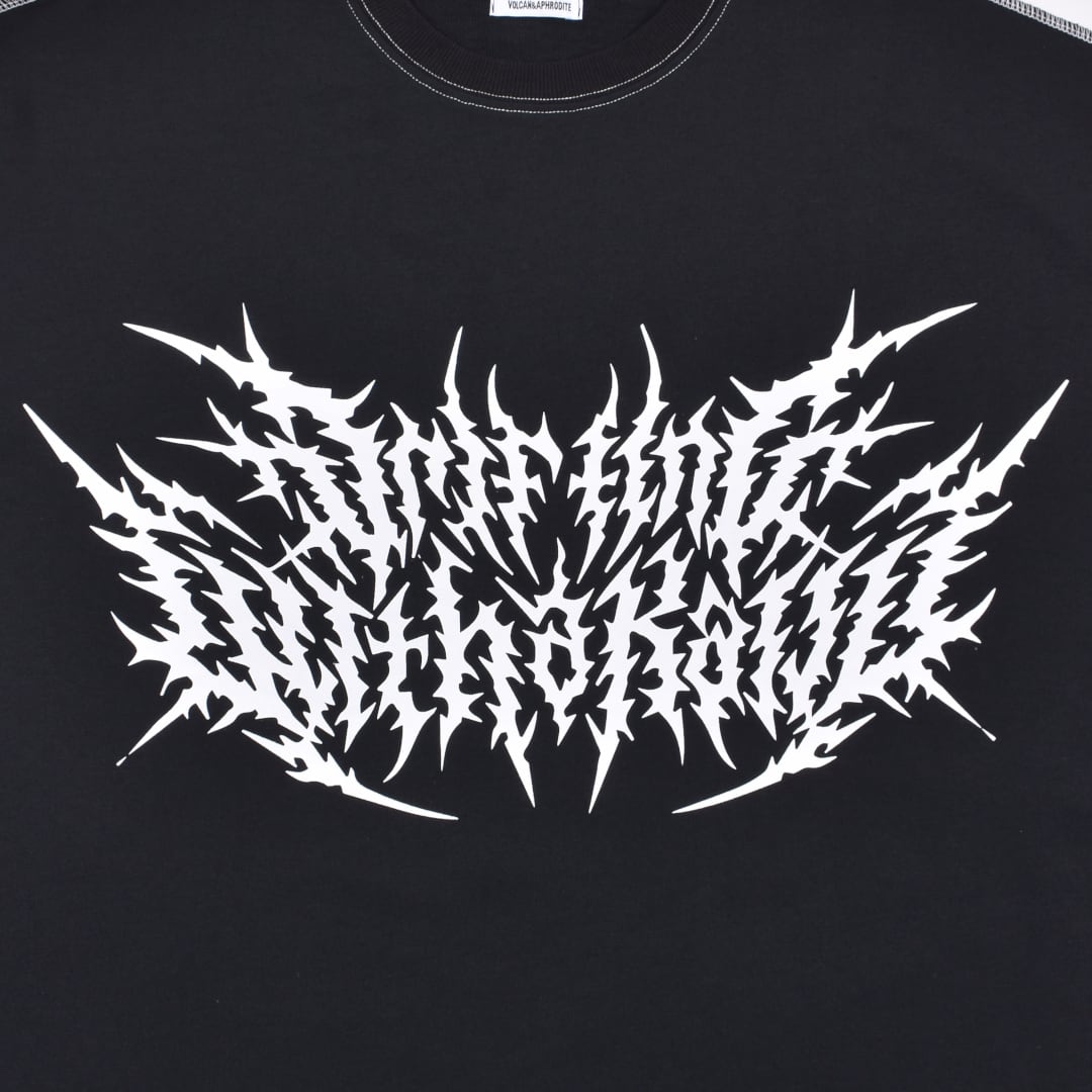 送料無料】トライバルロゴステッチTシャツ | VOLCAN&APHRODITE