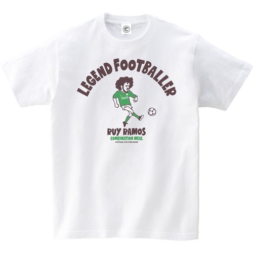 COMBINATION MEAL / ラモス瑠偉 LEGEND FOOTBALLER コットンTシャツ【KIDS】