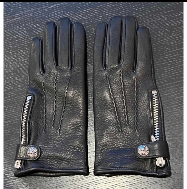 CHROME HEARTS クロムハーツ グローブ ダガージップ レザー 手袋