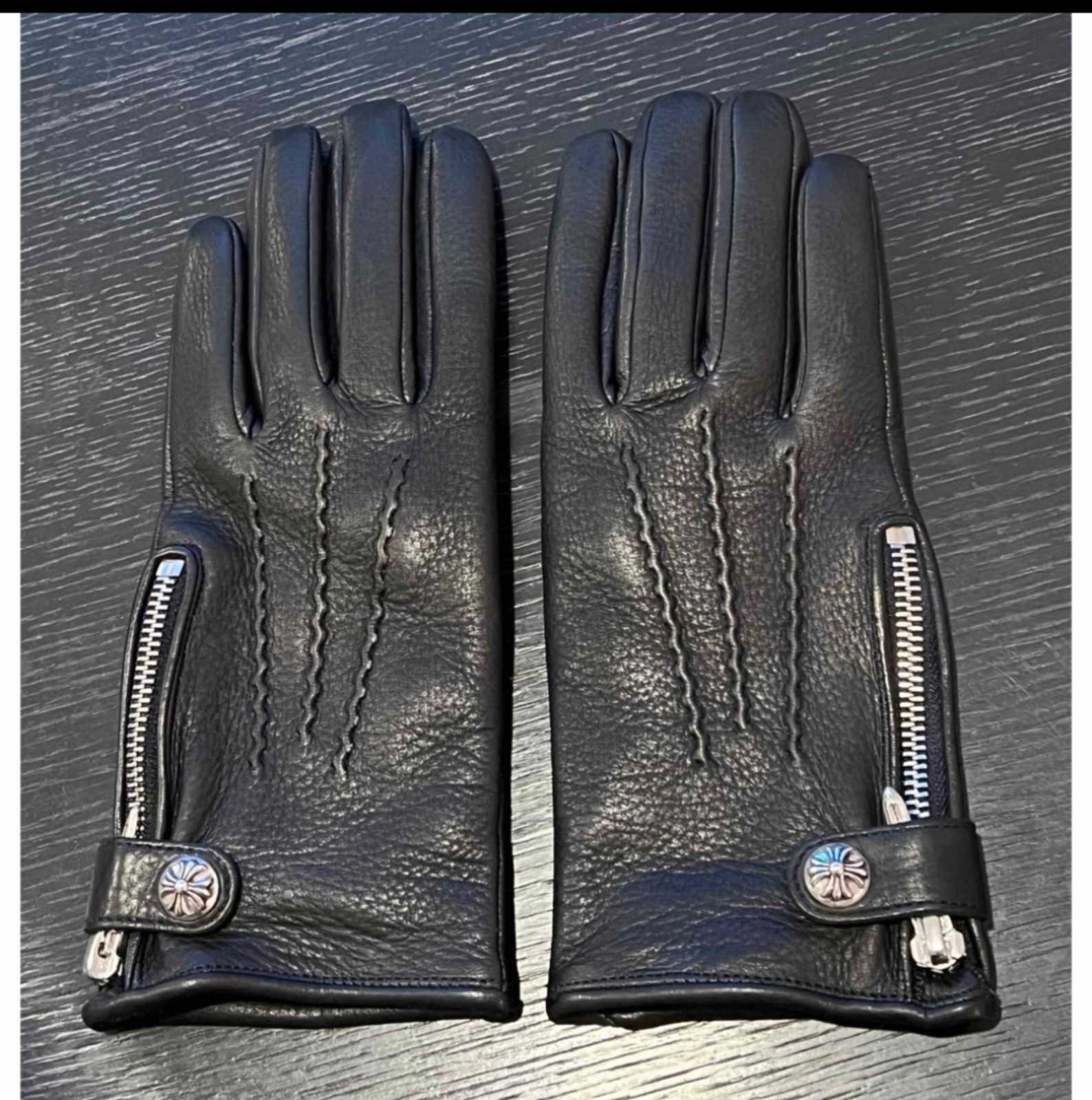 CHROME HEARTS クロムハーツ グローブ ダガージップ レザー 手袋