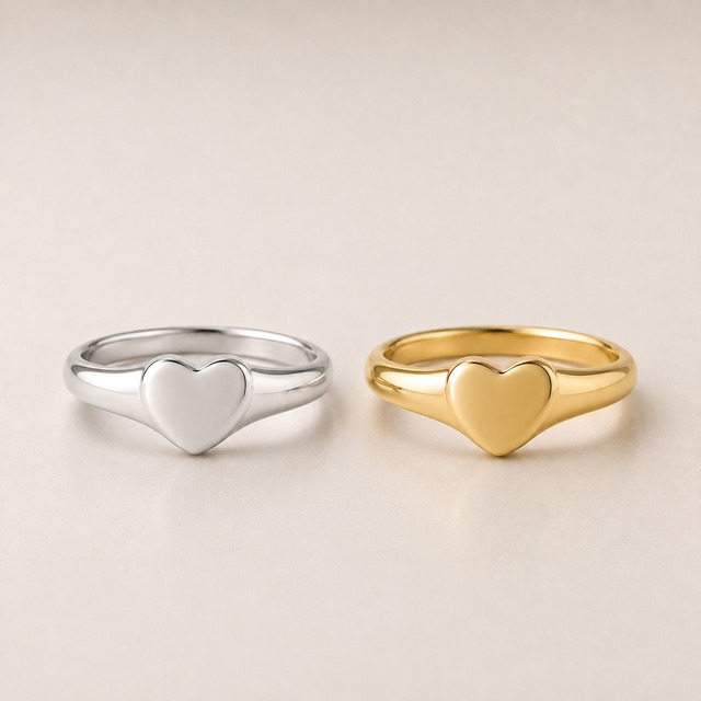 HEART RING PAIR SET|ハートリング ペアセット