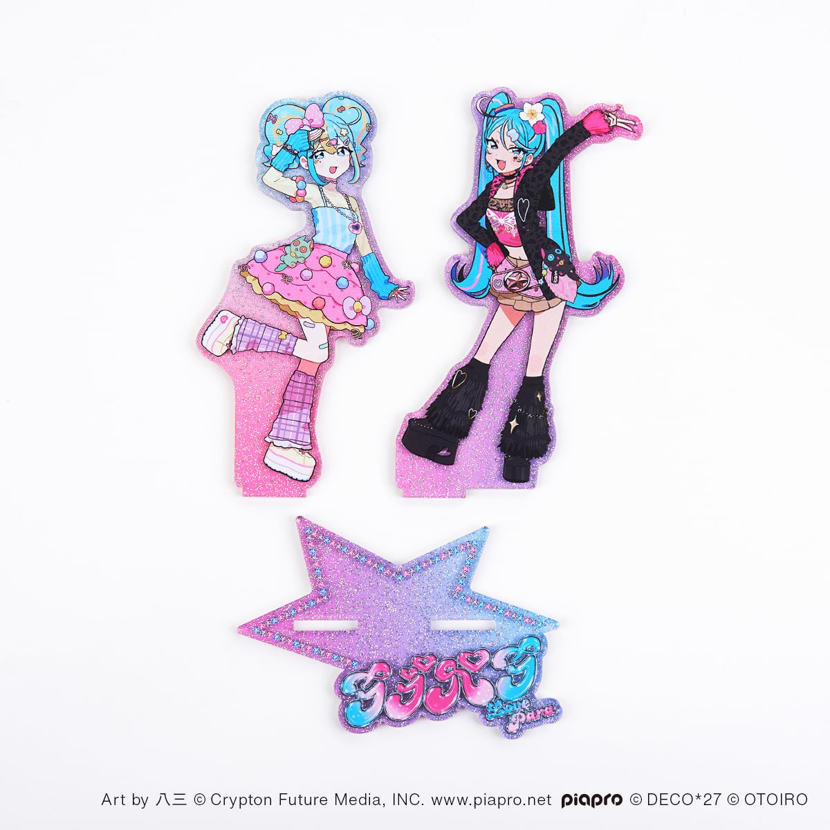 ラブパラ】グリッターアクリルスタンド | OTOIRO ONLINE STORE