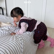 【取寄/韓国直送】Hans テリーストライプベスト｜秋服｜韓国子供服｜26/AT