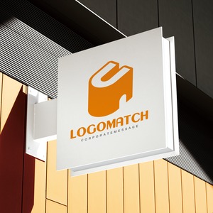 安心で包み込むUの家のロゴ