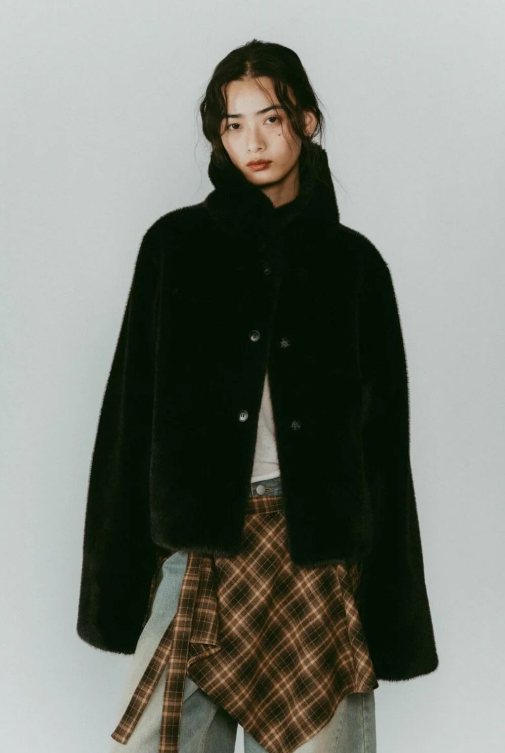 KnuthMarf】point collar fur coat（unisex）/（KM25WW02） | CLOAK&CO