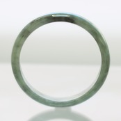 【内径 約58mm】 Marble Komaru 翡翠バングル A貨翡翠 jd_bg1441