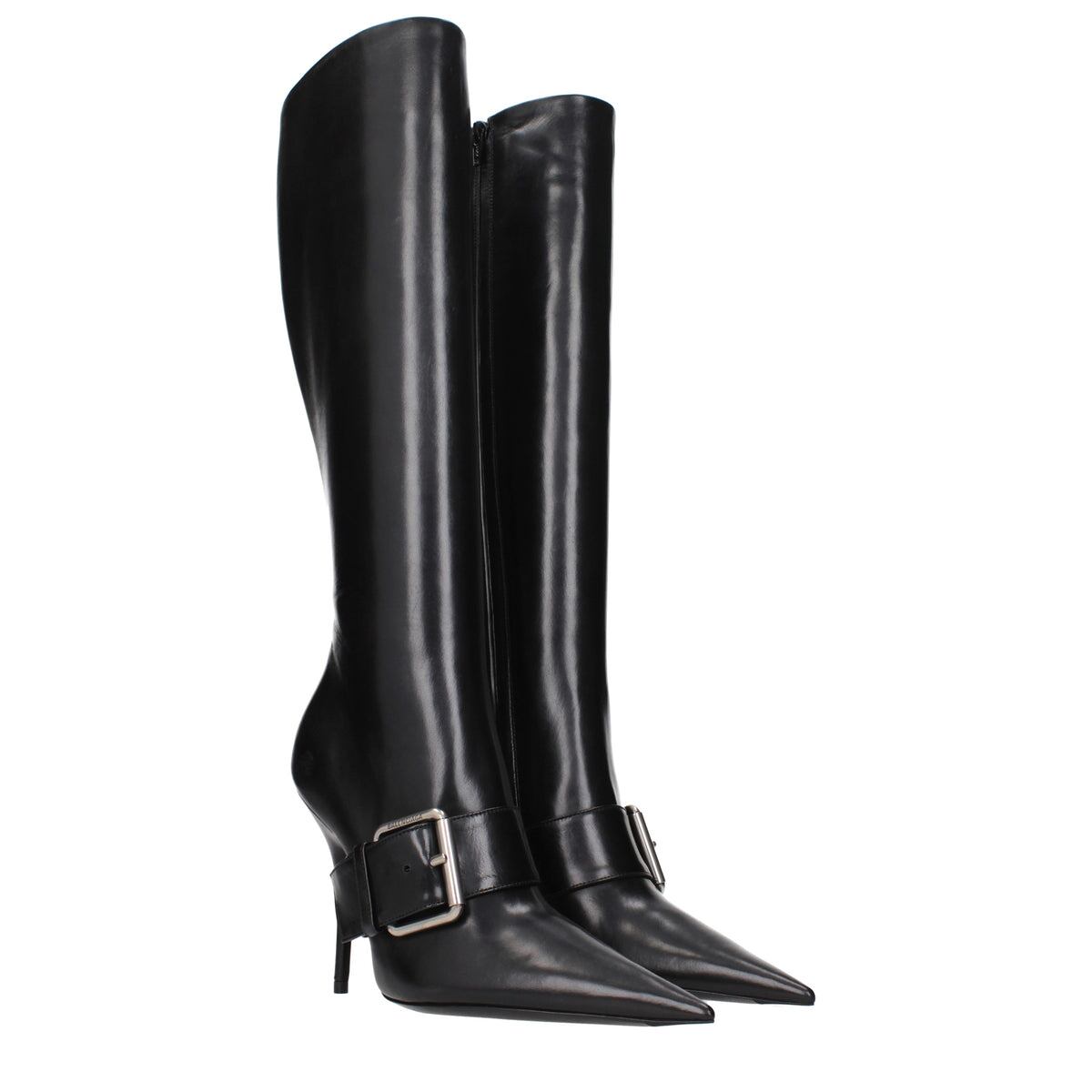BALENCIAGA バレンシアガ レディース ブーツ レザー ブラック