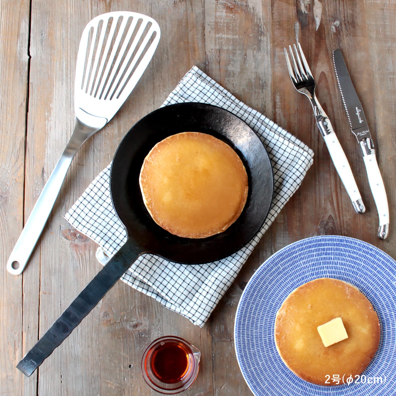 turk クラシックフライパン　2号　20㎝ ターク クラシックフライパン 2号 20 | ザッカワークス