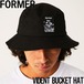 バケットハット 帽子 FORMER フォーマー EVIDENT BUCKET HAT HW23207C1