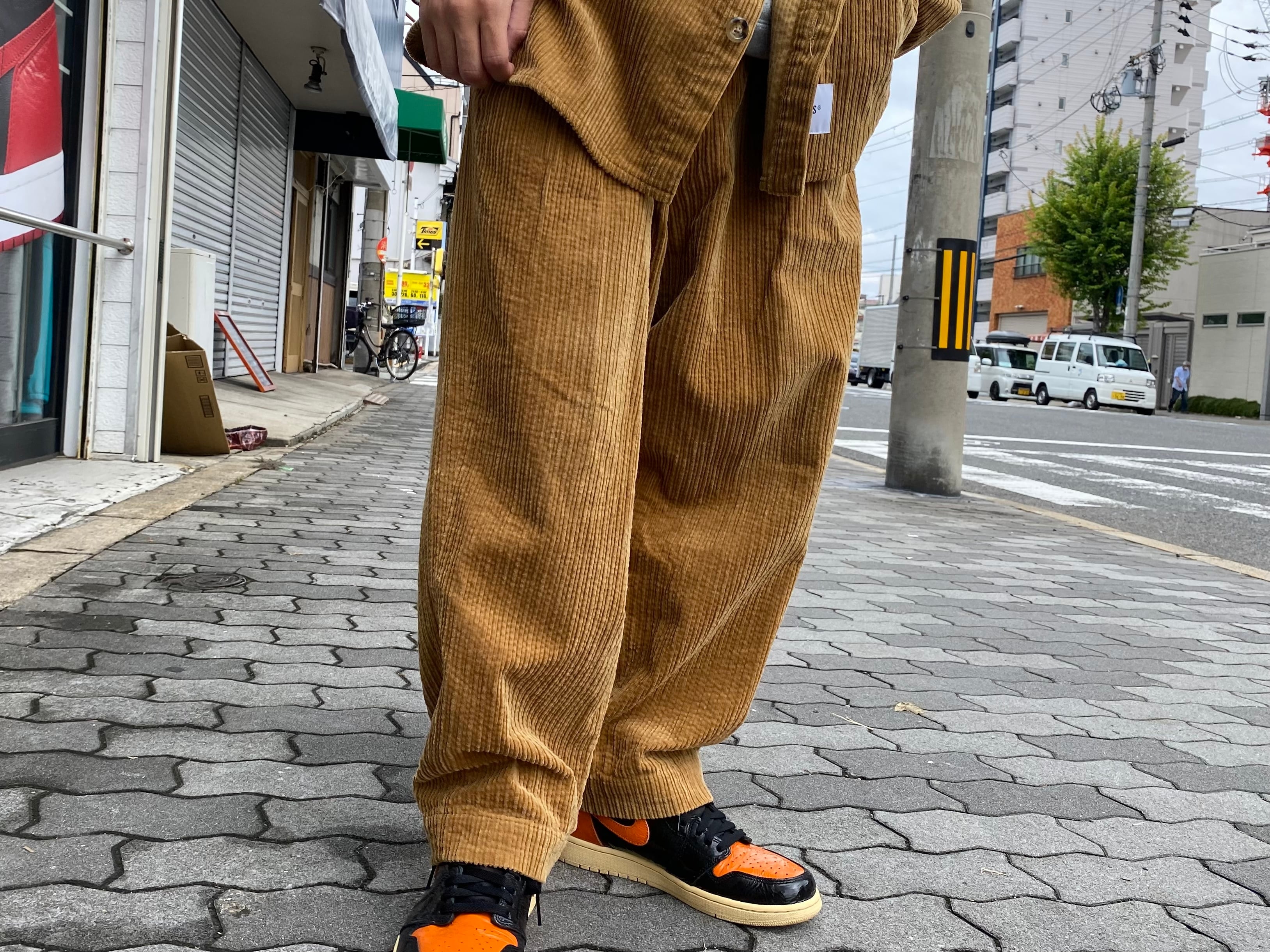 WTAPS TUCK 02 TROUSERS COTTON CORDUROYワークパンツ/カーゴパンツ