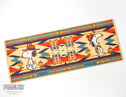 PWM Peanuts PVC キッチンロングマット Fire Legend スヌーピー ウッドストックたち 防水 19806157