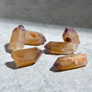 ゴイアス州クリスタリーナ産ドリームコートレムリアン 原石6個SET 35◇ Dreamcoat Lemurian ◇天然石・パワーストーン