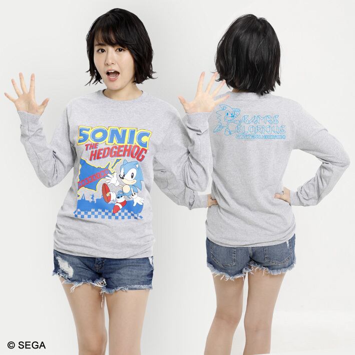 SONIC THE HEDGEHOG x HOKKAIDO ロングTシャツ / 全3色