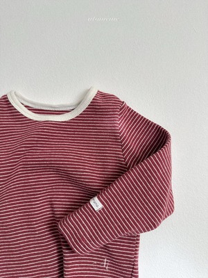 【予約/特典】atomeme / Arden Stripe T