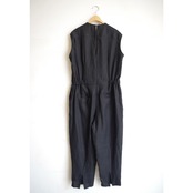 SINME  Vネックオールインワン ブラック