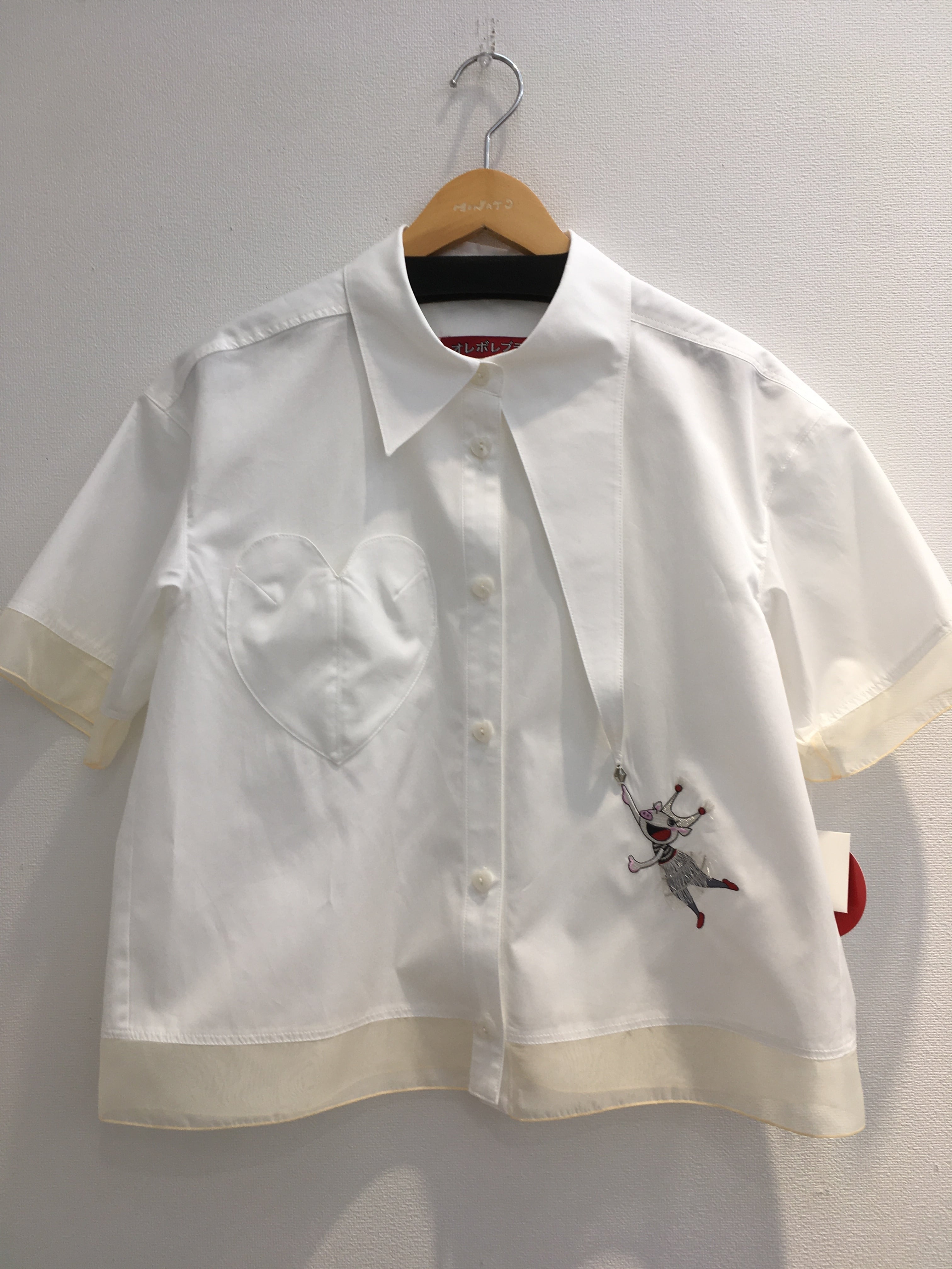 オレボレブラ　カットソー前あきシャツ オレボレブラ | boutique minato