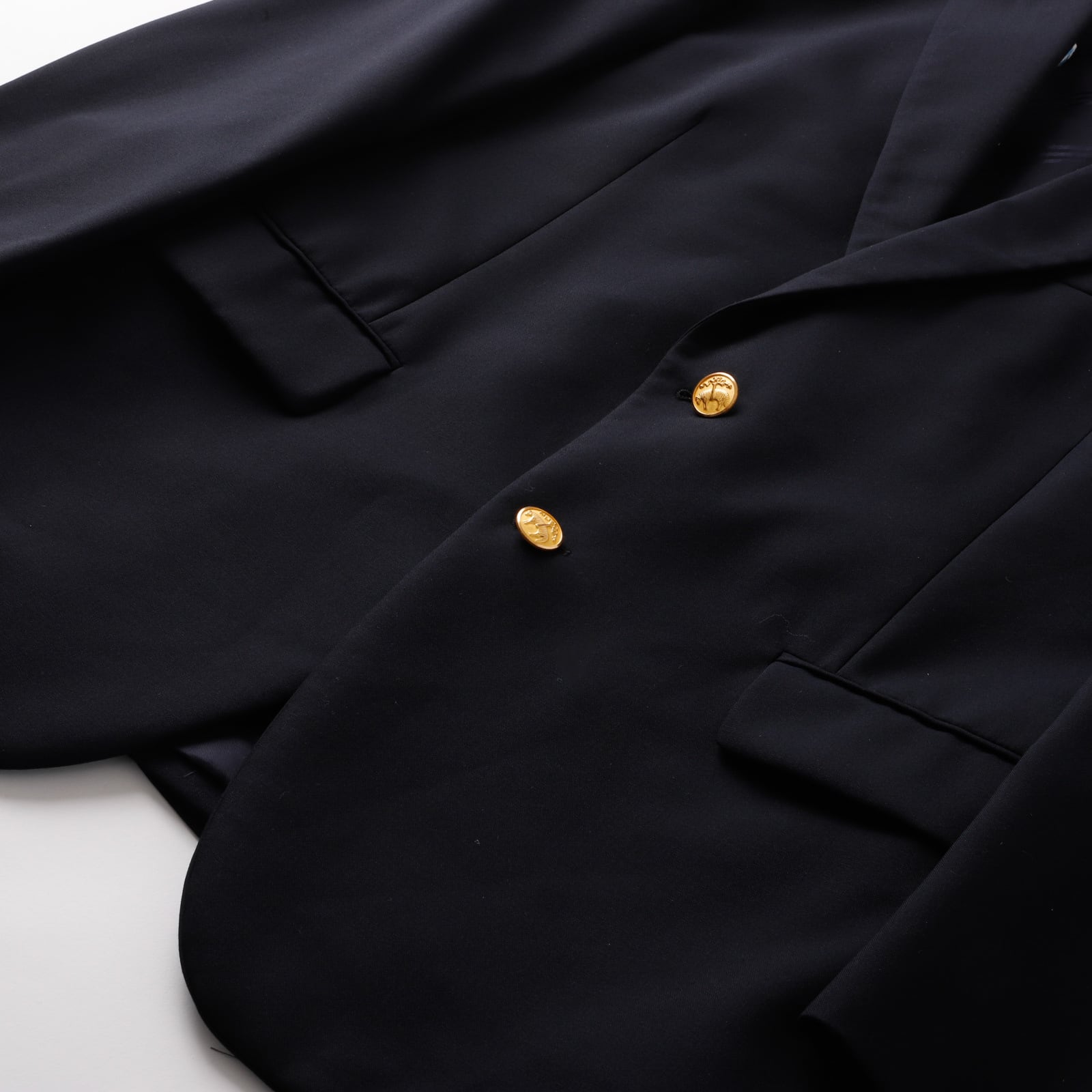 Brooks Brothers ロロピアーナ ブレザー 金ボタン M USA製 極美品】BROOKS BROTHERS Loro Piana Made in USA wool Navy blazer