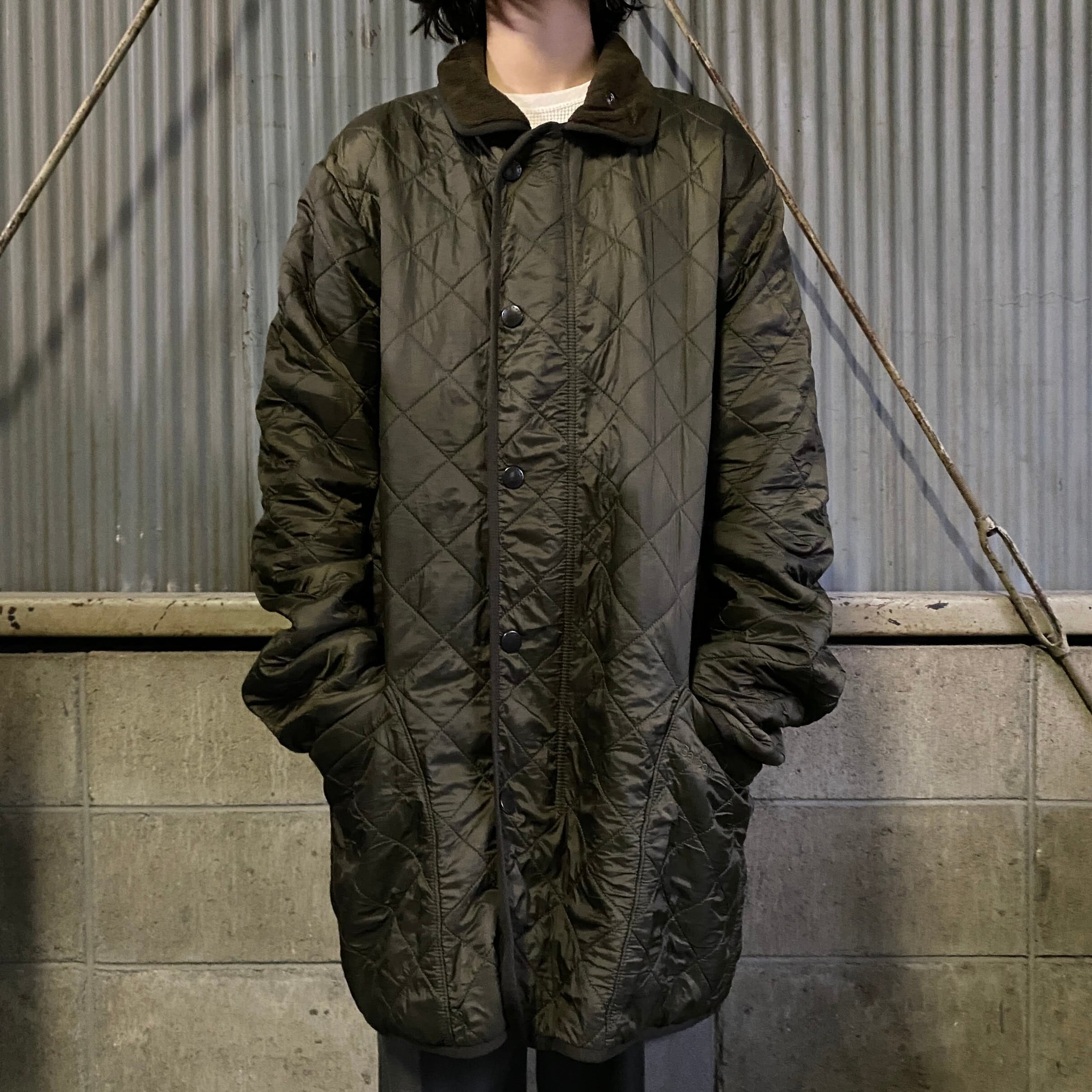 2023限定セール】 Barbour - バブアー ライナー ネイビー キルティング