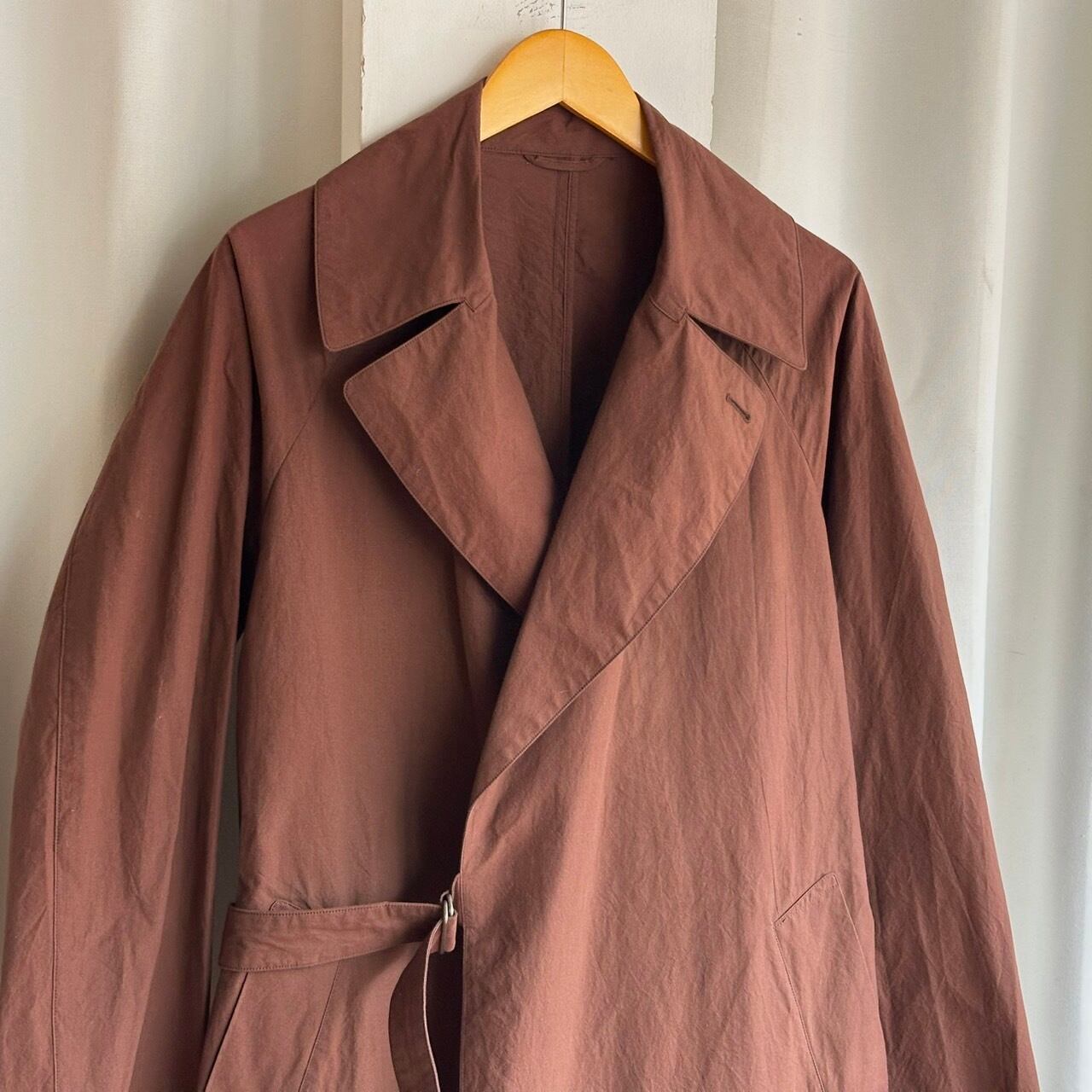COMOLI TYPEWRITER TIELOCKEN COAT サイズ3 COMOLI TYPEWRITER FABRIC TIELOCKEN COAT | safarionline