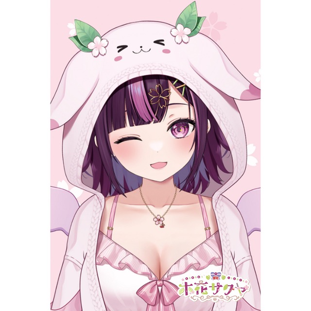 木花サクヤコラボセット小A_直筆サイン入りポストカード付日本酒(クローバー12％　純米吟醸原酒７２０ｍｌ)