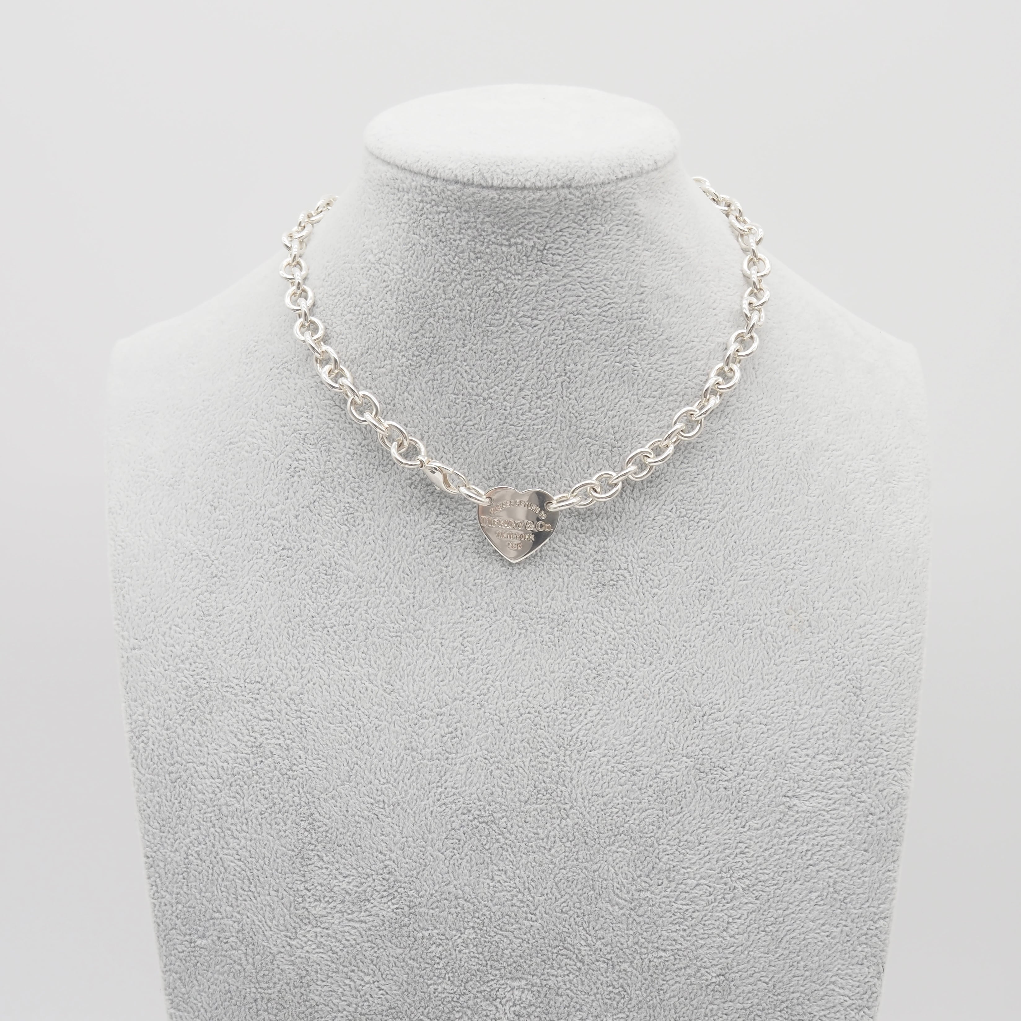 Tiffany&Co. リターントゥ ハートタグ ネックレス シルバー925