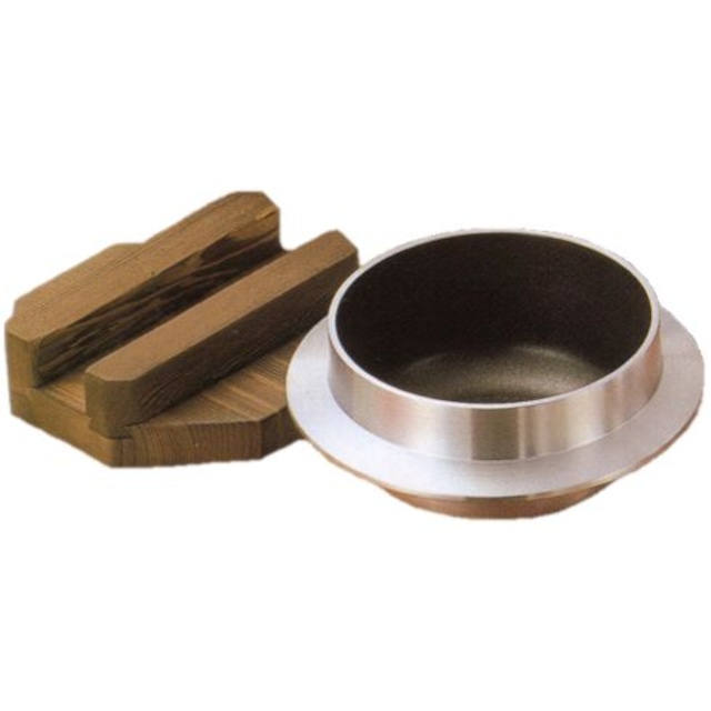 ミニ釜飯（木蓋付）０．７合用 [16860] M10-209 鉄器・石板・アルミ鍋