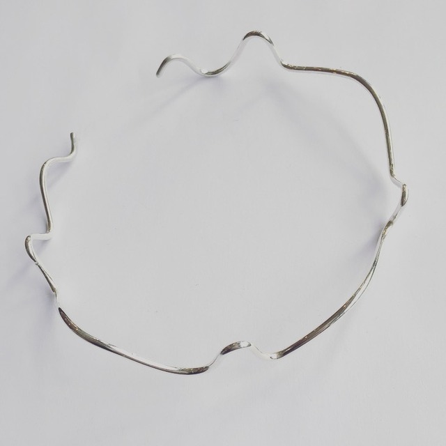 silver wave choker