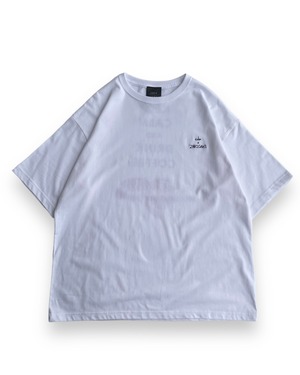 【calm×zarigani】special collaboration tee <white>