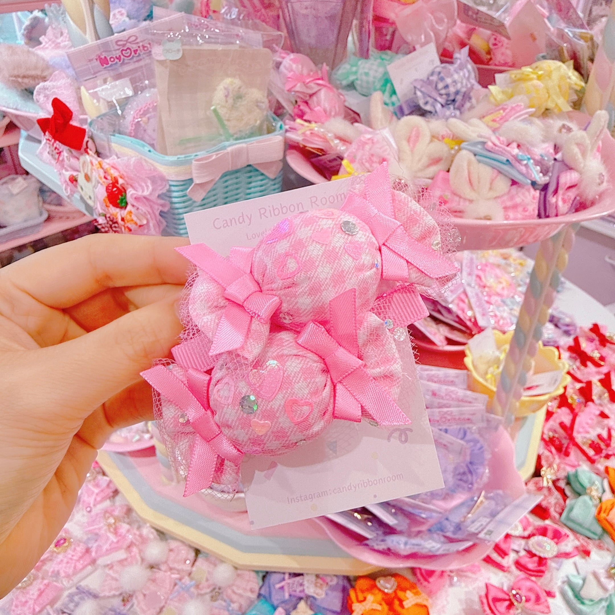 【F4】107-2ツインヘアクリップ