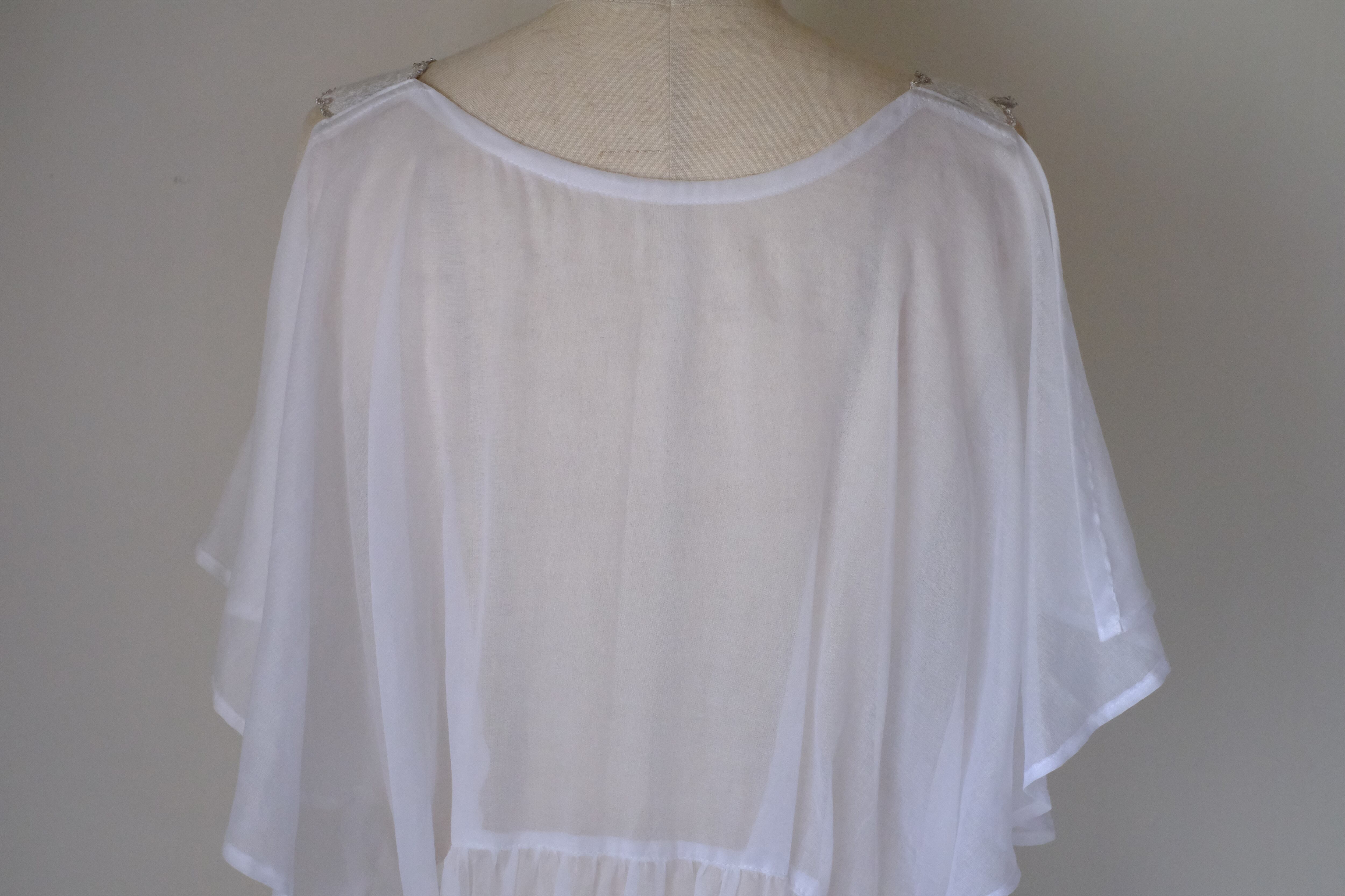 シアーワンピース cl-115(オフ白)