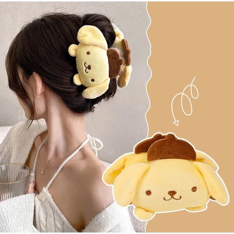 ヘアクリップ ヘアアクセサリー 髪留め 3D ぬいぐるみ | PAY ID