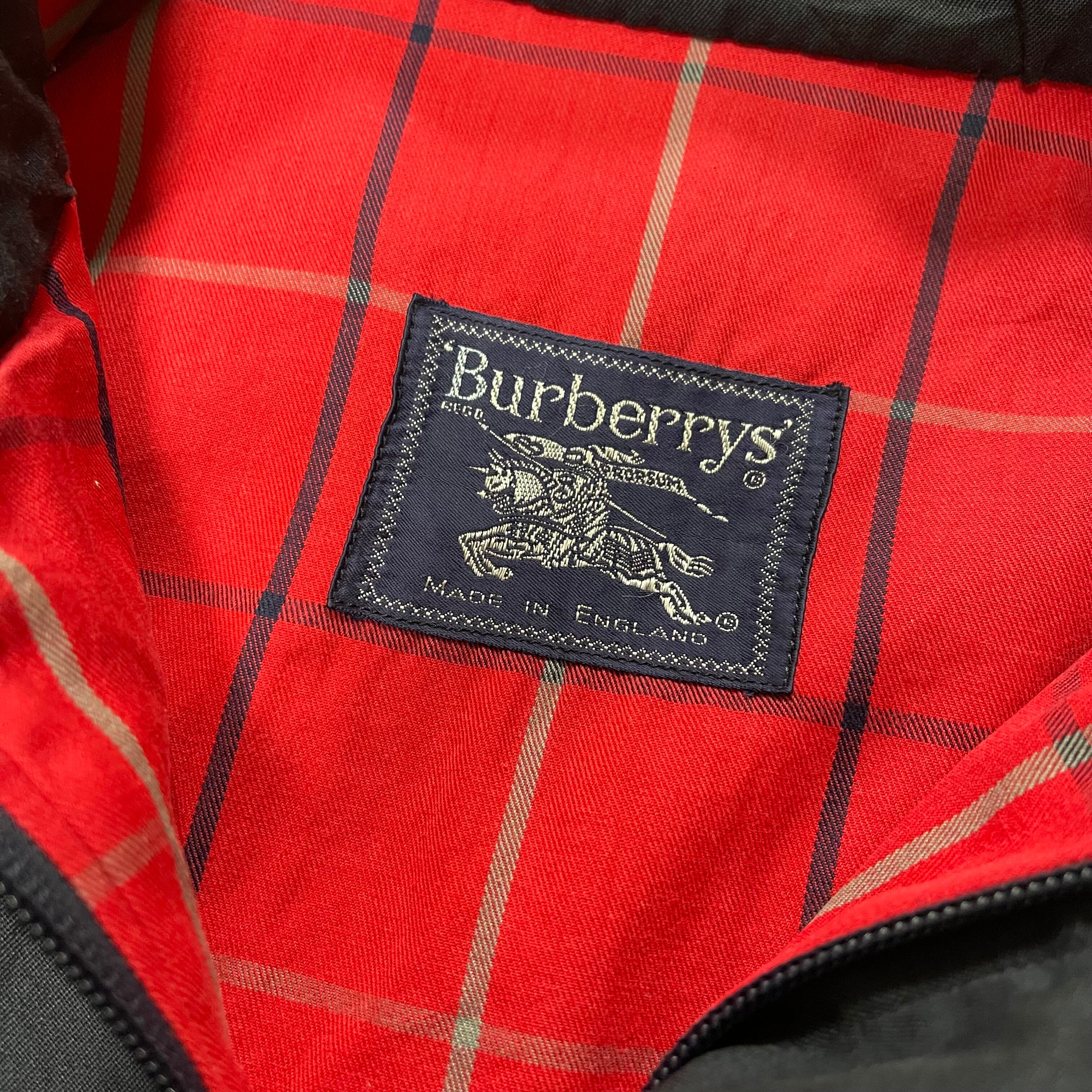 80's 英国製 Burberrys' バーバリー スイングトップ | 古着屋DIGDIG ...