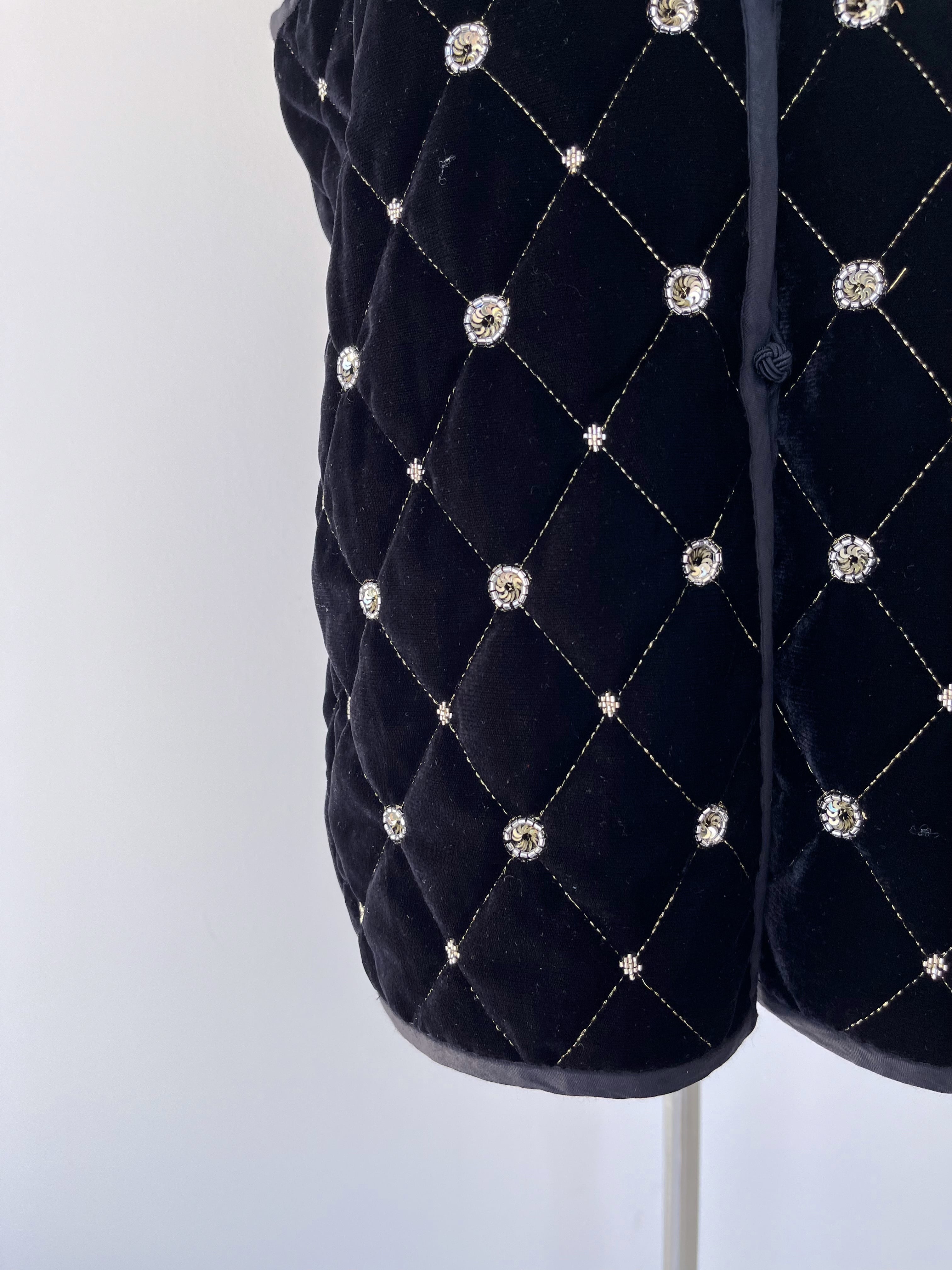 Sara Mallika Parveen Beads Emb Gilet | KOKO